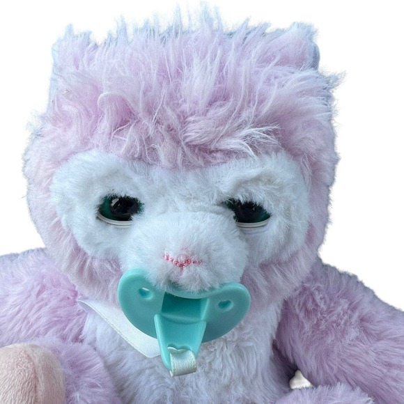 Plush Little Live Pets Electronic Scruff A Luvs Lavender Green Eyes WORKS - Picture 4 of 14
